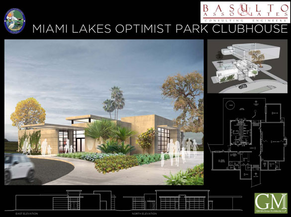 On the Drawing Board: Miami Lakes Optimist Park Clubhouse